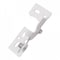 Youngdale White 1/4 in. Overlay Self-Closing Hinge, PK 10 54.105.01x10 - alternate 1